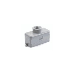 Capot 16B, Aluminium moulé sous pression, Alliage de zinc moulé, IP65, Sortie verticale, PG21
